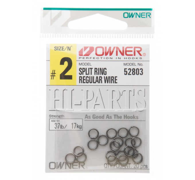 Заводное кольцо Owner Split Ring Heavy Wire №3