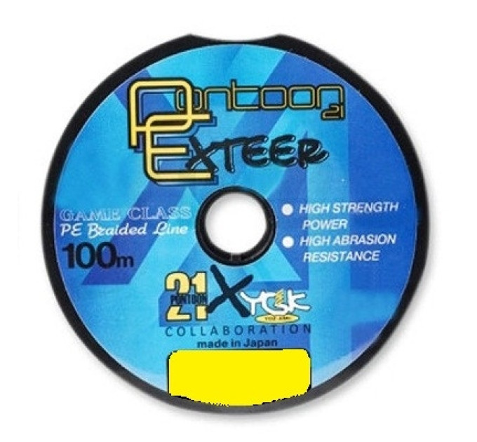 Шнур PONTOON 21 Exteer Fluo X4 100m 0.128mm 8lb 3.6 kg