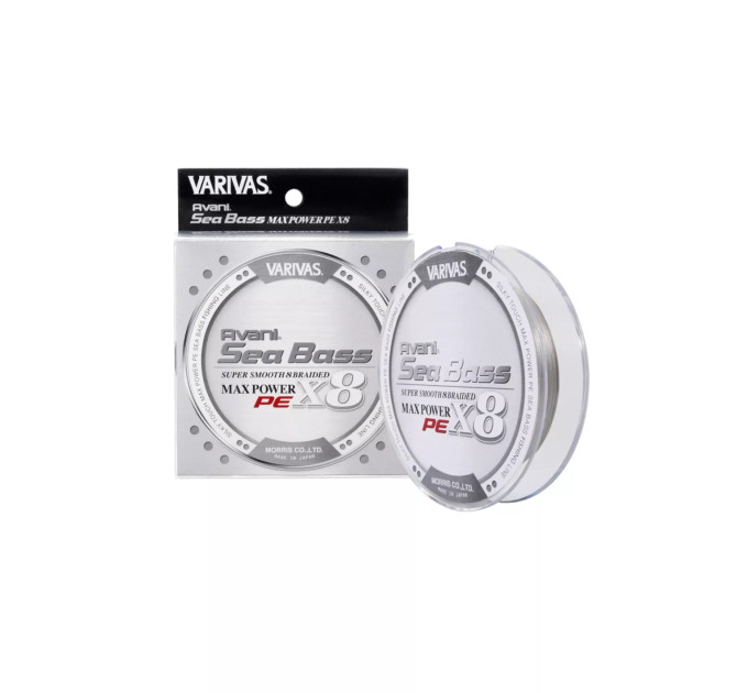 Шнур VARIVAS AVANI SEA BASS MAX PE 150m X8 #0.8