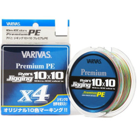 Шнур VARIVAS Premium PE X4 15 Lb 200m #0.8