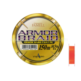 Шнур YAMATOYO Armor Braid PE #0.8 (11lb) 150m (Orange)