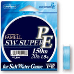 Шнур YAMATOYO SW Super PE Zero 10lbs. 150m Blue