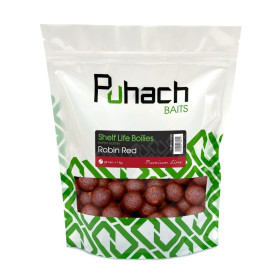 Puhach Baits Premium Line Shelf Life Boilies 24mm 1kg - Robin Red