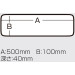 Коробка MEIHO Long Case 500 ц:прозрачный