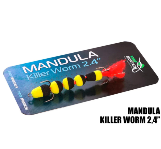 Мандула Killer Worm 5 сегментов 2,4" (MK5S909)