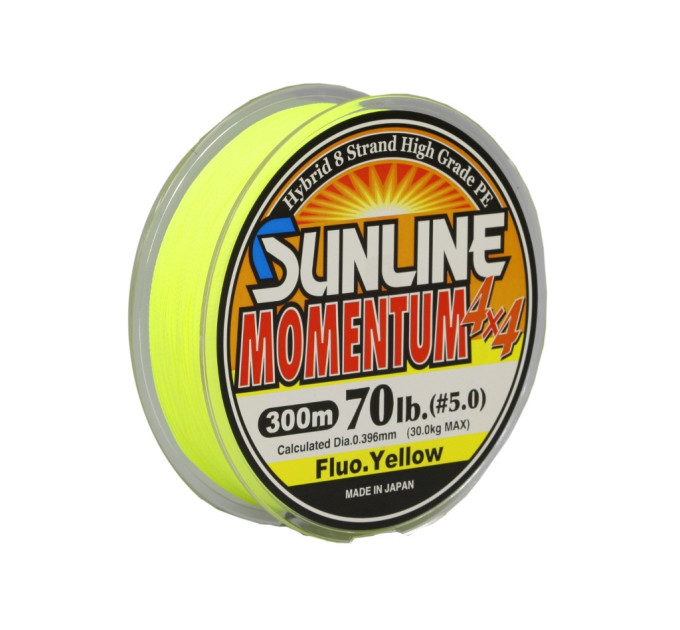 Шнур SUNLINE Momentum 4x4 150m #0.6/0.156mm 10lb/4.2kg