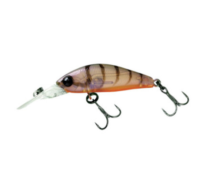 Воблер JACKALL Chubby Minnow 35SP brown suji shrimp