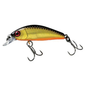 Воблер JACKALL Chubby Minnow 35SP 2.3g HL Gold & Black