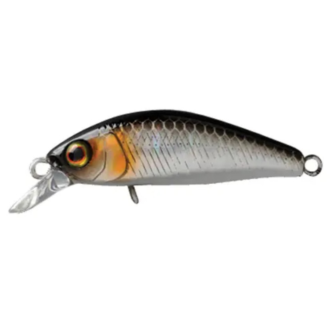Воблер JACKALL Chubby Minnow 35SP 2.3г HL Silver&Black