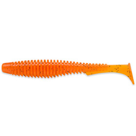 Силикон FishUp U-Shad 3" (9pcs.), #049 - Orange Pumpkin/Black
