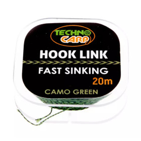 Techno Carp Поводочный материал Techno Carp Camo Green 20m 25lb /12kg