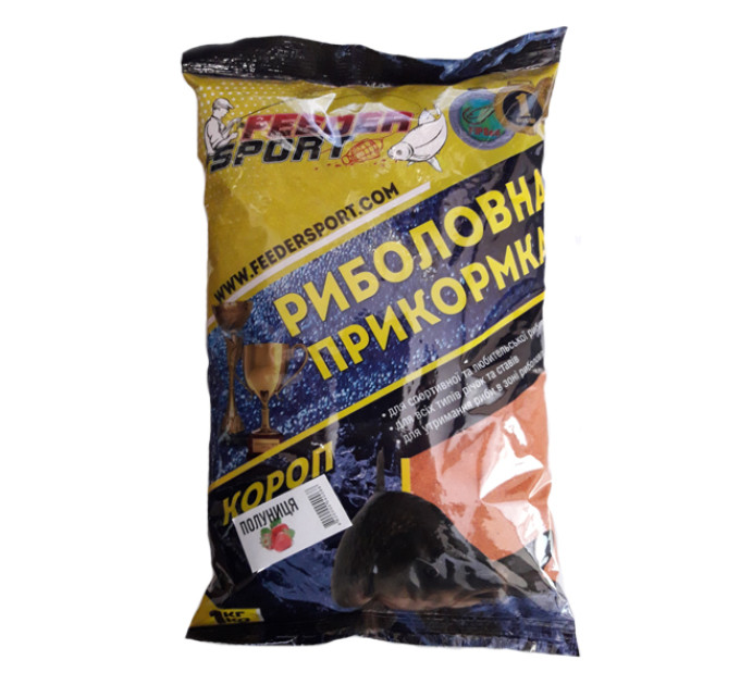 Прикормка Feeder Sport Карп-Клубника