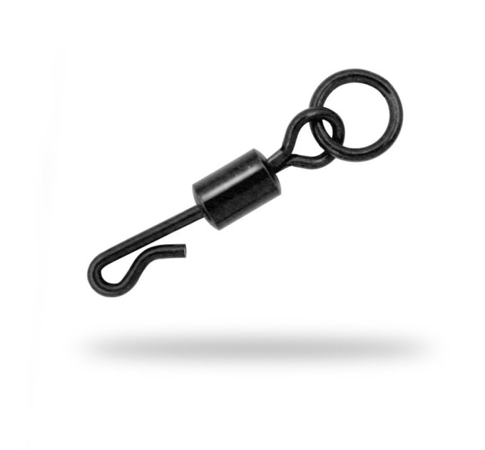 Застежка с вертлюжком Gurza Long Q-shaped Swing Snap with Solid Ring # 7