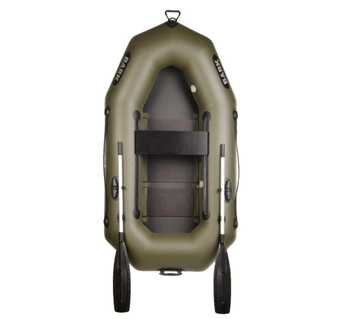Лодка BARK В-210С Одноместная гребная, подвижное сиденье, рейковый настил