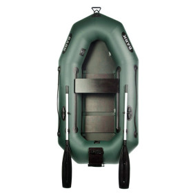 Лодка BARK В-210N Одноместная гребная, подвижное сиденье, рейковый настил, навесной транец