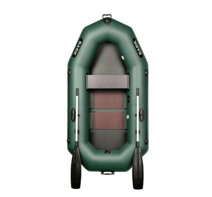Лодка BARK В-220C Одноместная гребная, стационарное сиденье, реечный настил