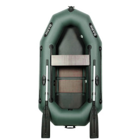 Лодка BARK В-220CD Одноместная гребная, подвижное сиденье, реечный настил