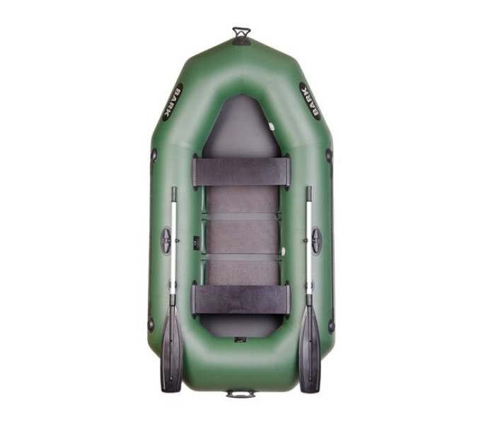 Лодка BARK В-250 Двухместная гребная, стационарные сиденья, реечный настил