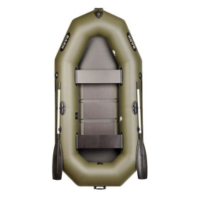 Лодка BARK В-260 Двухместная гребная, стационарные сиденья, реечный настил