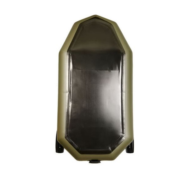 Лодка BARK B-260N Двухместная гребная, стационарные сиденья, реечный настил, навесной транец