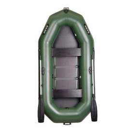 Лодка BARK В-280 Трехместная гребная, стационарные сиденья, реечный настил
