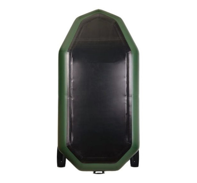 Лодка BARK В-280D Трехместная гребная, подвижные сиденья, реечный настил