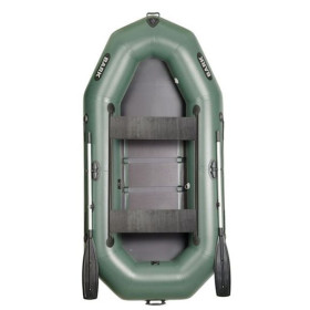 Лодка BARK В-280D Трехместная гребная, подвижные сиденья, реечный настил