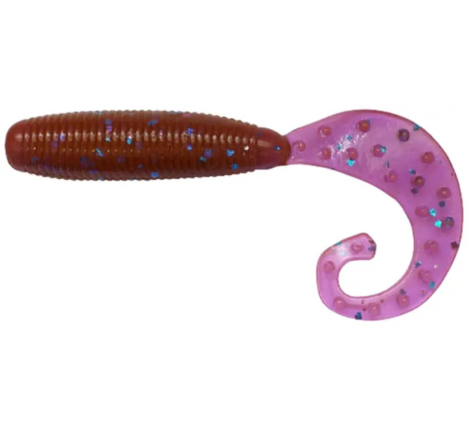 Силікон Reins Fat G-Tail Grub 3" 606 Pink Lox (10шт/уп)