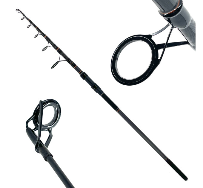 Удилище карповое Feima OBSIDIAN Tele Carp 3.9m 3.5Lb 50mm