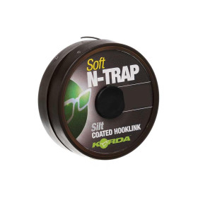 Поводочный материал Korda с покрытием N-Trap Soft 20m 20Lb Silt
