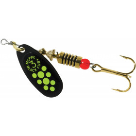 Блешня Mepps BLACK FURY 2 Black/Light Green