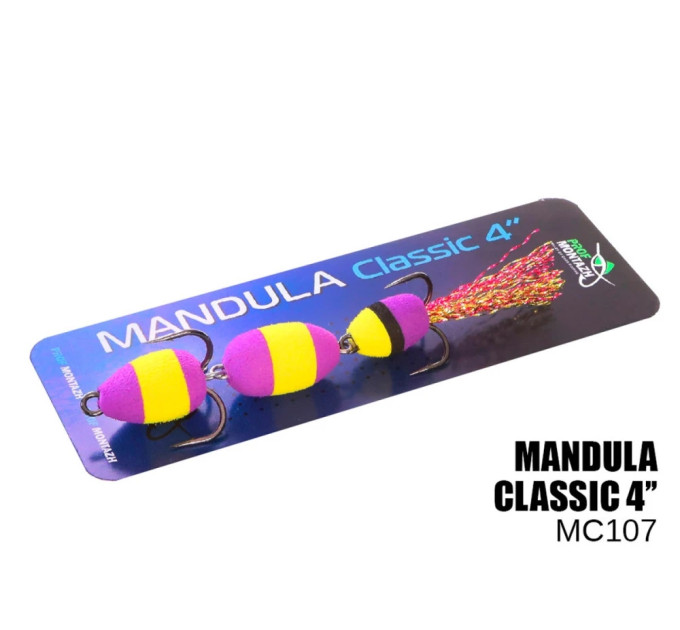 Мандула Classic 3 сегменти 4" (#107)