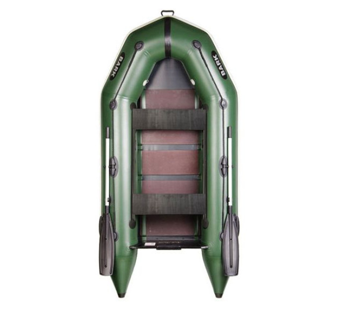 Лодка BARK ВТ-270D Двухместная моторная, реечный настил, подвижные сиденья