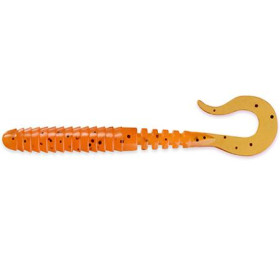 Силикон FishUp Vipo 3.6" (8pcs.), #049 – Orange Pumpkin/Black