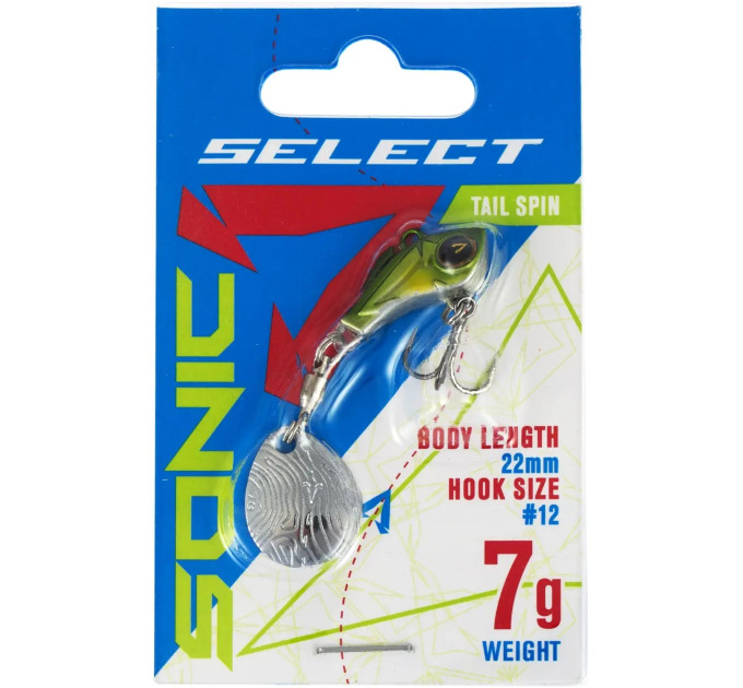 Тейл-спинер Select Sonic 7.0g #09
