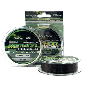Леска Eclipse Iron Method Feeder Brown 150m 0.35mm