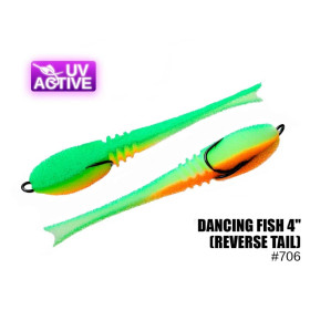 Поролоновая рыбка Проф Монтаж 706 Dancing Fish 4" ц:06 (reverse tail)