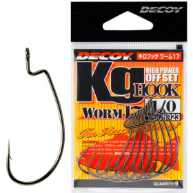 Крючок Decoy Worm17 Kg Hook #1 (9 шт/уп)