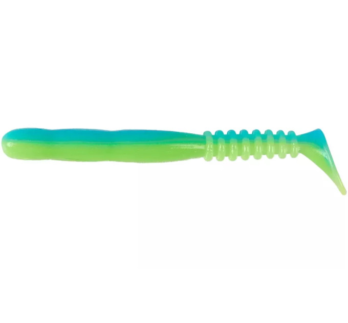 Силікон Reins Rockvibe Shad 4" L14 Ice Chartreuse Ⅱ (9шт/уп)