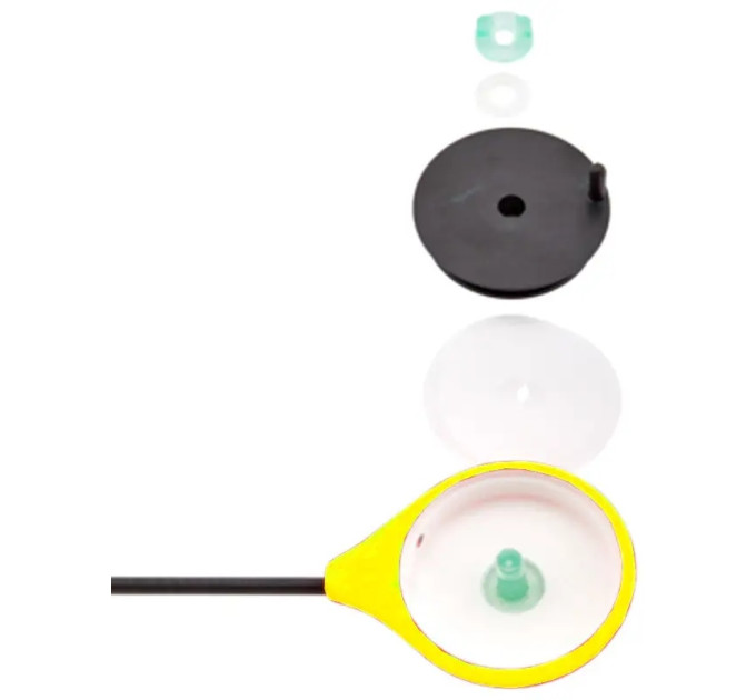 Удочка зимняя Lucky John Mormax 24.6cm к:yellow