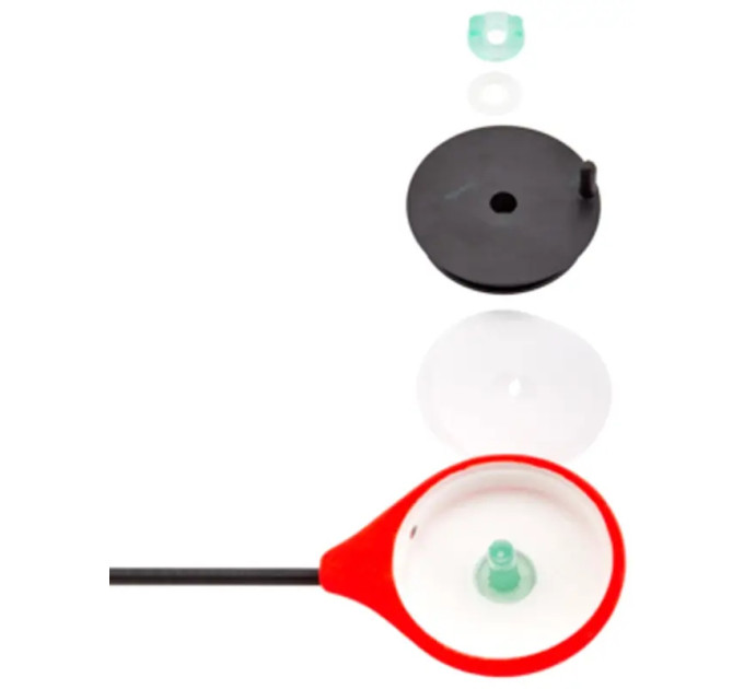 Удочка зимняя Lucky John Mormax 24.6cm к:red