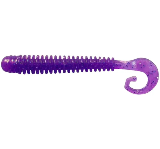 Силікон Reins G-Tail Saturn 4" 567 Lilac Silver & Blue Flake (12шт/уп)