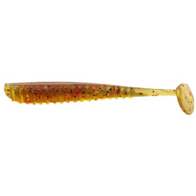 Силикон Reins Aji Ringer Shad 1.5" 566 Motor Oil Red Flake (15шт/уп)