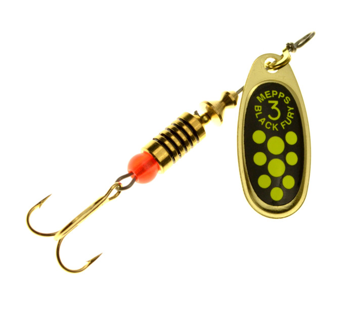 Блешня Mepps BLACK FURY 2 Gold/Chartreuse