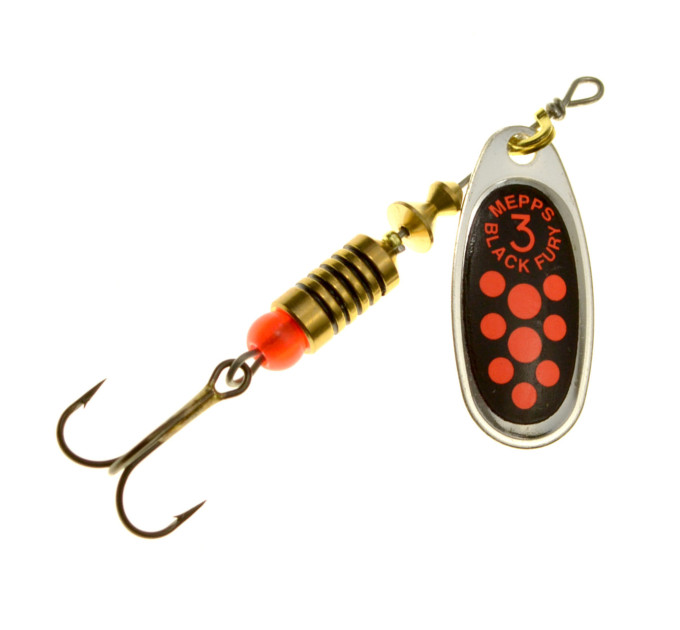 Блешня Mepps BLACK FURY 2 Silver/Orange