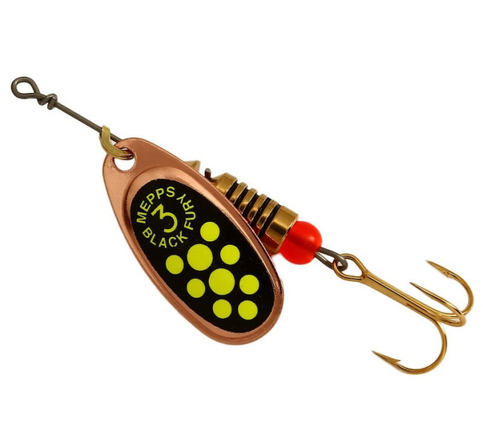 Блешня Mepps BLACK FURY 3 Gold/Chartreuse