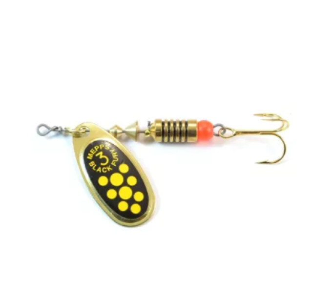Блешня Mepps BLACK FURY 3 Gold/Yellow