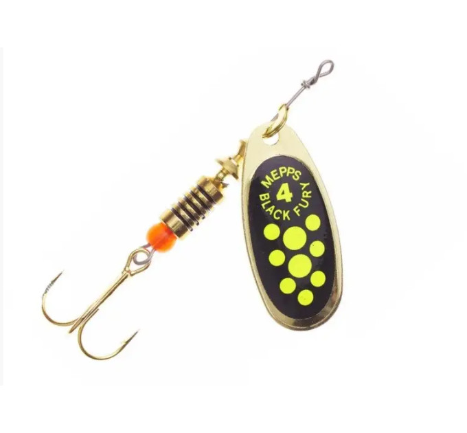 Блешня Mepps BLACK FURY 4 Gold/Chartreuse