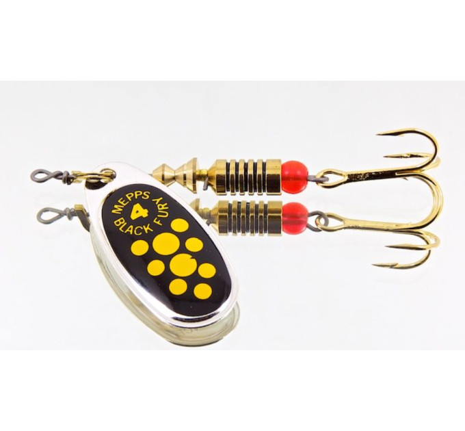 Блешня Mepps BLACK FURY 4 Silver/Yellow
