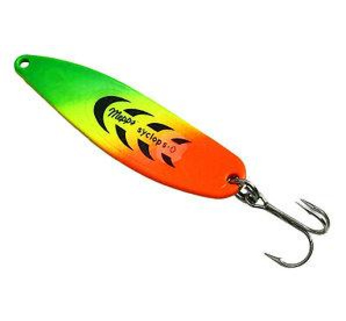 Блешня Mepps SYCLOPS Fluo Tiger 0 8.0g